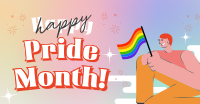Modern Pride Month Celebration Facebook Ad Design
