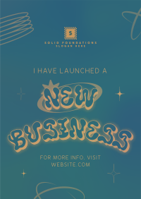 Y2K New Business Poster Image Preview