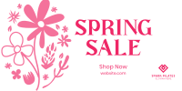  Flower Spring Sale Twitter post Image Preview
