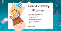 Kids Party Facebook ad Image Preview