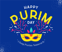 Chag Purim Fest Facebook post Image Preview