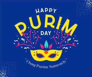 Chag Purim Fest Facebook post Image Preview