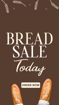 Bread Lover Sale Instagram reel Image Preview