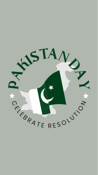 Pakistan Flag Instagram Story Design