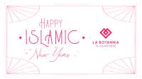 Elegant Islamic Year Facebook event cover Image Preview