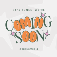 Trendy Coming Soon Instagram Post Design