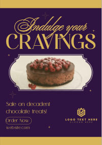 Chocolate Craving Sale Flyer Image Preview