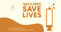 Get Your Vaccine Facebook Ad Design