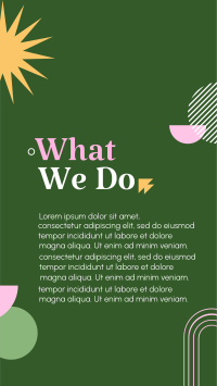 What We Do Instagram story Image Preview