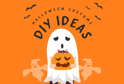 Trick or Treat Ghost Pinterest board cover Image Preview