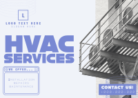 Y2K HVAC Service Postcard Preview