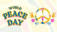 Hippie Peace Facebook Event Cover Design