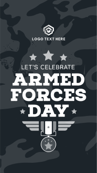 Armed Forces Appreciation Instagram Reel Design