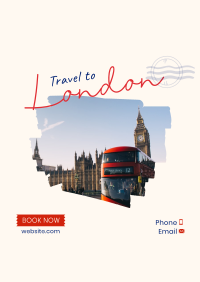 Travel To The UK Poster Design