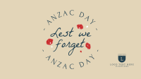 Anzac Day Emblem Zoom background Image Preview