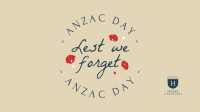 Anzac Day Emblem Zoom Background Image Preview