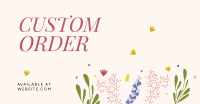 Flower Garden Facebook Ad Design