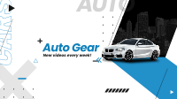 Auto Gear YouTube Banner Design