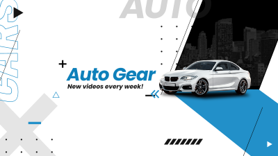 Auto Gear YouTube Banner Image Preview