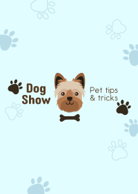 Yorkie Dog Show Poster Image Preview