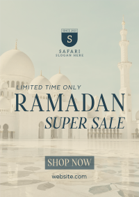 Ramadan Shopping Sale Poster Design