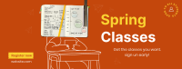 Spring Class Facebook cover Image Preview