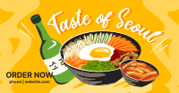 Taste of Seoul Food Facebook Ad Design