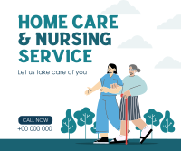 Homecare Service Facebook Post Design
