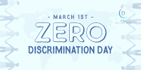 Zero Discrimination Celebration Twitter Post Image Preview