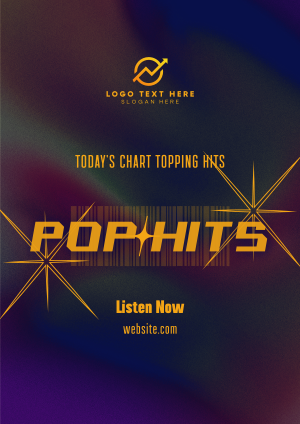 Pop Music Hits Flyer Image Preview
