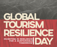 Sustainable Tourism Greeting Facebook Post Preview