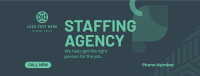 Simple Agency Hiring Facebook cover Image Preview