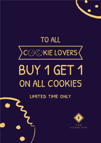 Cookie Lover Promo Poster Image Preview