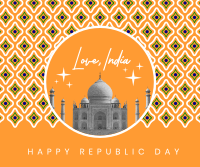 Love India Facebook Post Design
