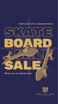Skate Sale Video Image Preview