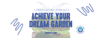 Dream Garden Facebook Cover Design