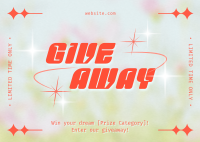 Generic Giveaway Y2k Postcard Image Preview