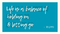 LIfe Balance Quote Video Image Preview