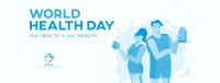 Healthy People Celebrates World Health Day Facebook cover Image Preview