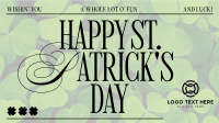 Modern Nostalgia St. Patrick's Day Greeting Animation Preview