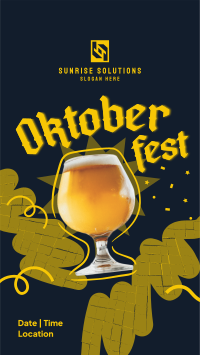 Oktoberfest Beer Festival Instagram Reel Image Preview