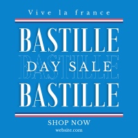 Happy Bastille Day Linkedin Post Image Preview