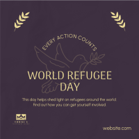 World Refugee Support Linkedin Post Image Preview