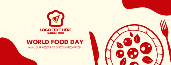 World Food Day for Pizza Industries Facebook Cover Design Image Preview