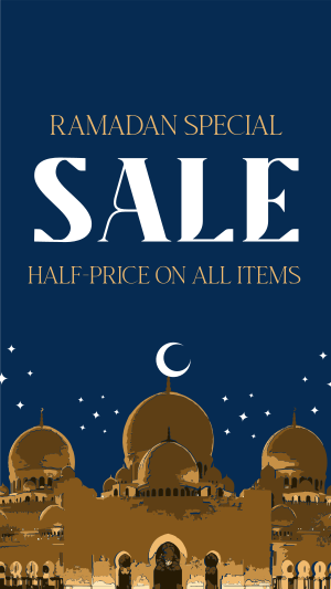 Celebrating Ramadan Sale Facebook story Image Preview