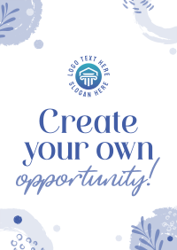 Your Own Opportunity Flyer Design