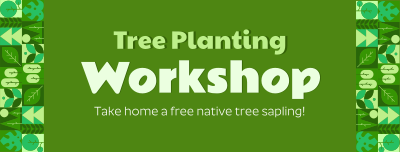 Tree Planting Workshop Facebook cover Image Preview