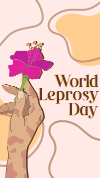 World Leprosy Day Awareness  Instagram reel Image Preview