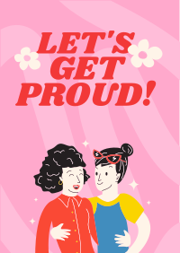 Let's Get Proud Flyer Image Preview