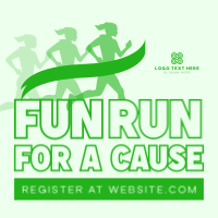 Fun Run Event Instagram Post Preview